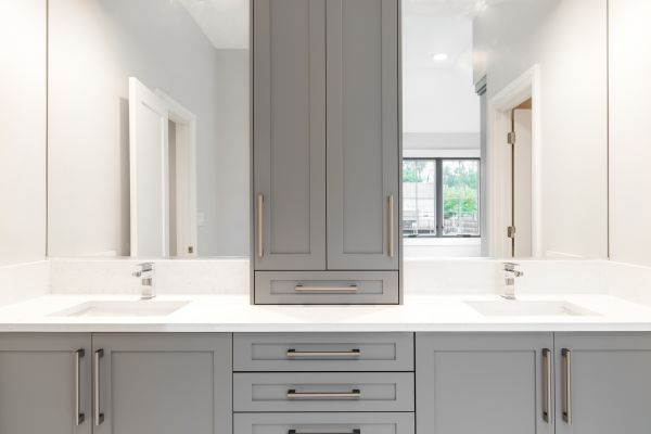 Bathroom Cabinet Refacing in Mesquite