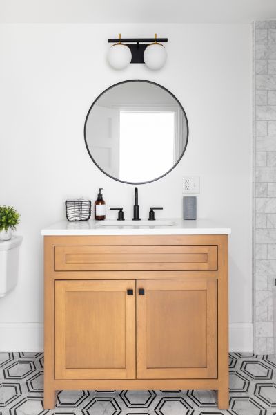 Custom Vanity Installation in Mesquite