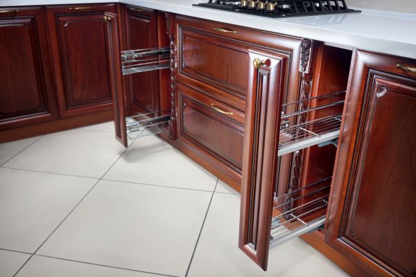 Cherry Cabinet Refacing in Mesquite