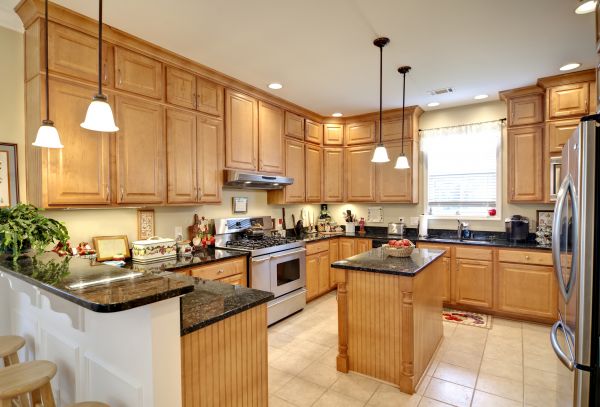 Maple Kitchen Cabinet Repair in Mesquite